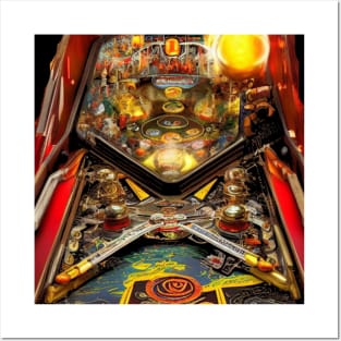 Pinball Game Of Depth 23 Posters and Art